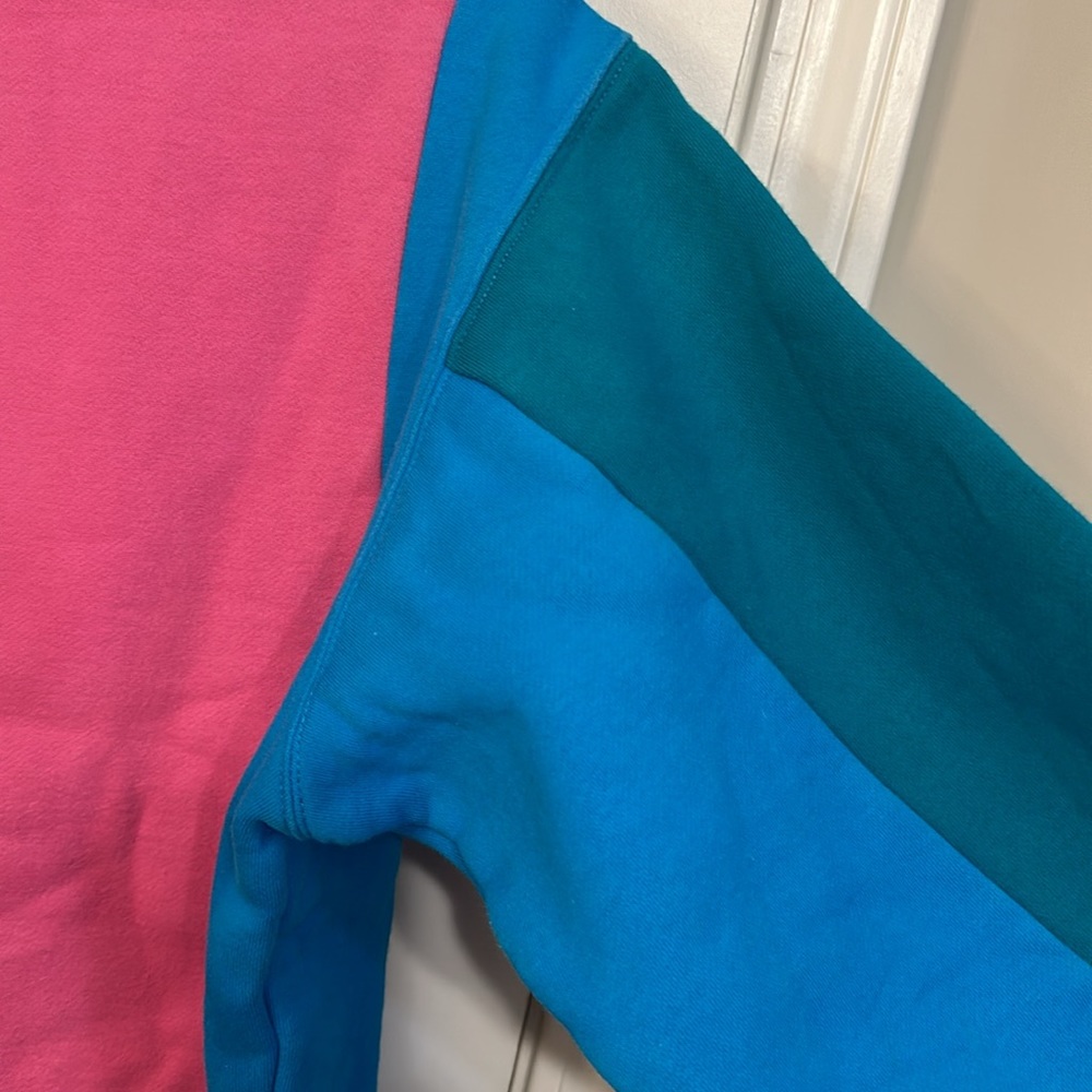 Teddy Fresh Love Colorblock Hoodie Size Medium - Picture 15 of 16